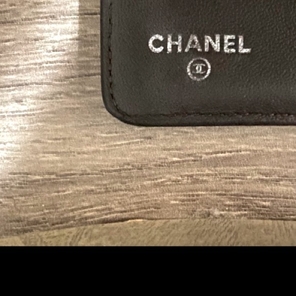 🖤⛓️Chanel Camellia Black Wallet on a Chain with Silver Tone Hardware WOC Revamp - Picture 5 of 10